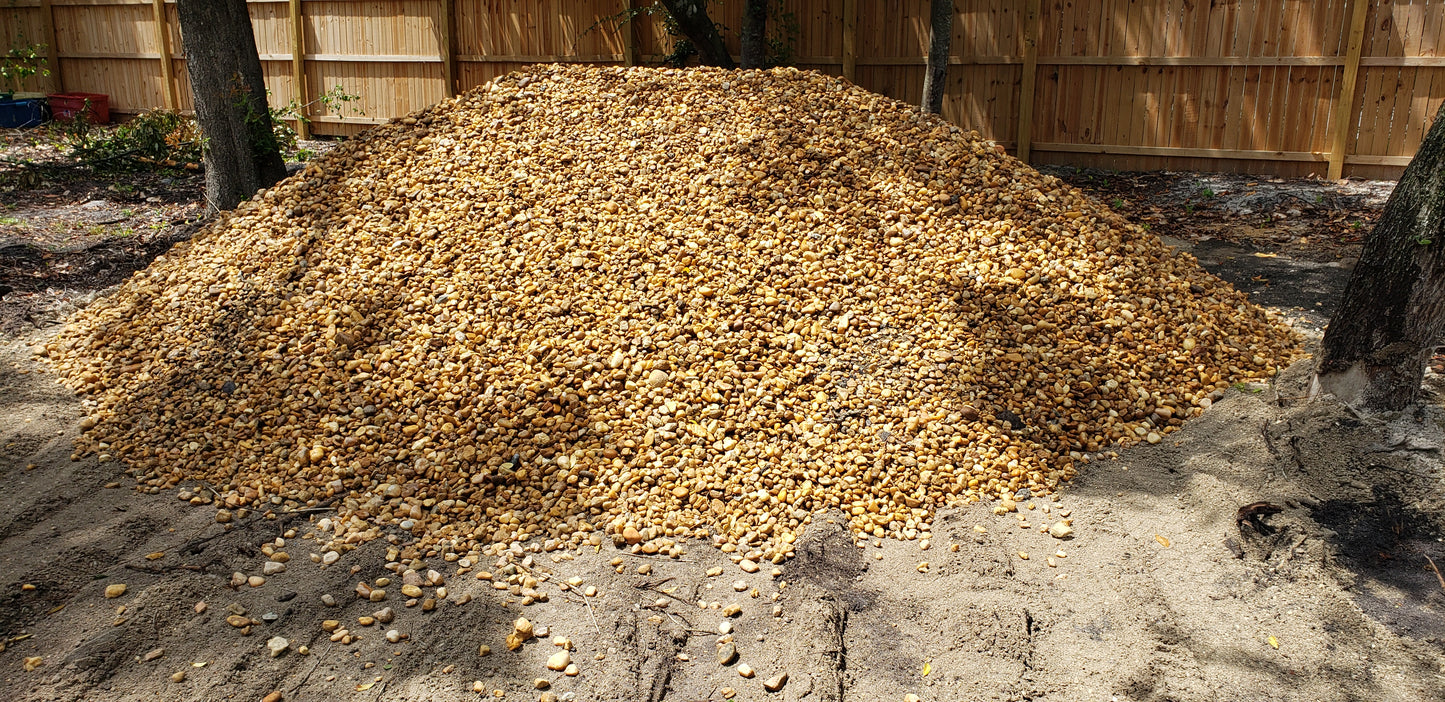 Brown River Round Rock 1" to 1 1/2" Inch -Smart Choice Premium Aggregates