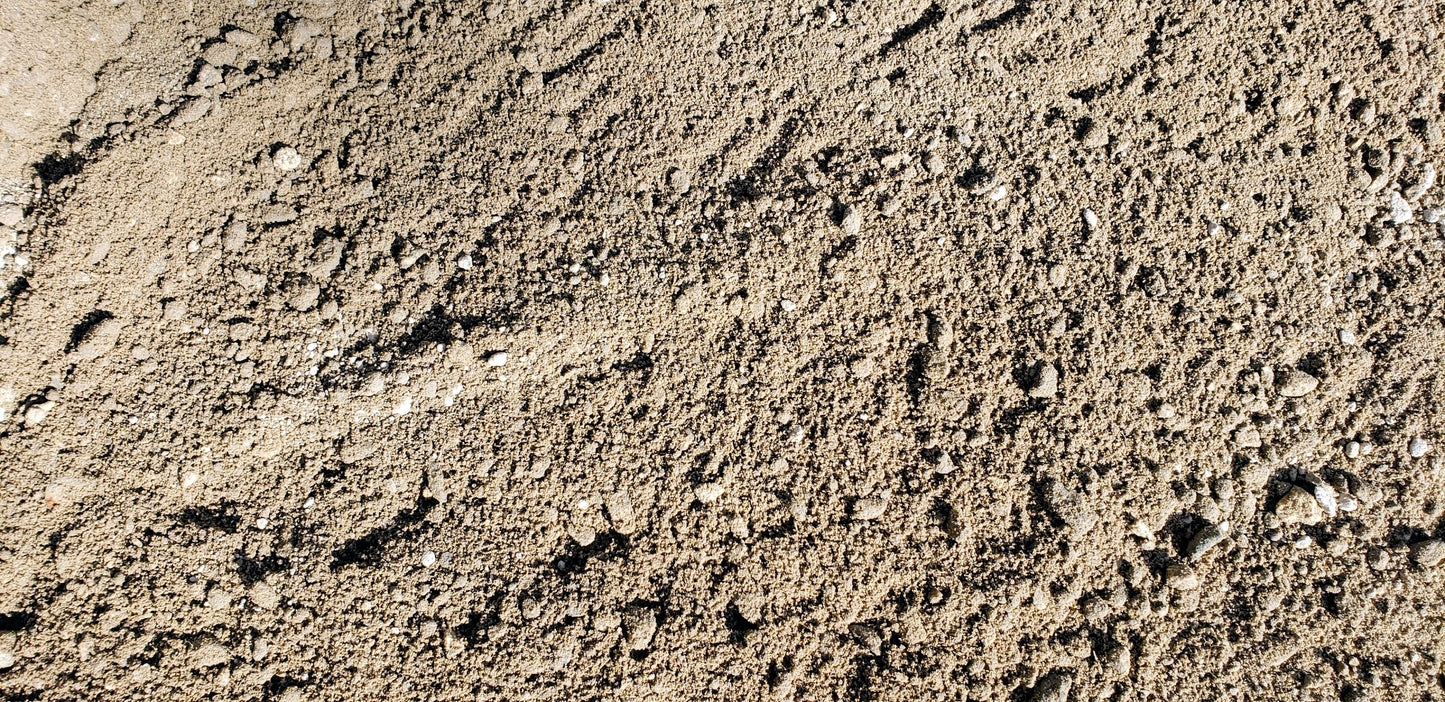 Close-up of Premium Paver Base Type 1 Grade A showing refined, consistent texture of recycled concrete for superior paver foundations and hardscape installations