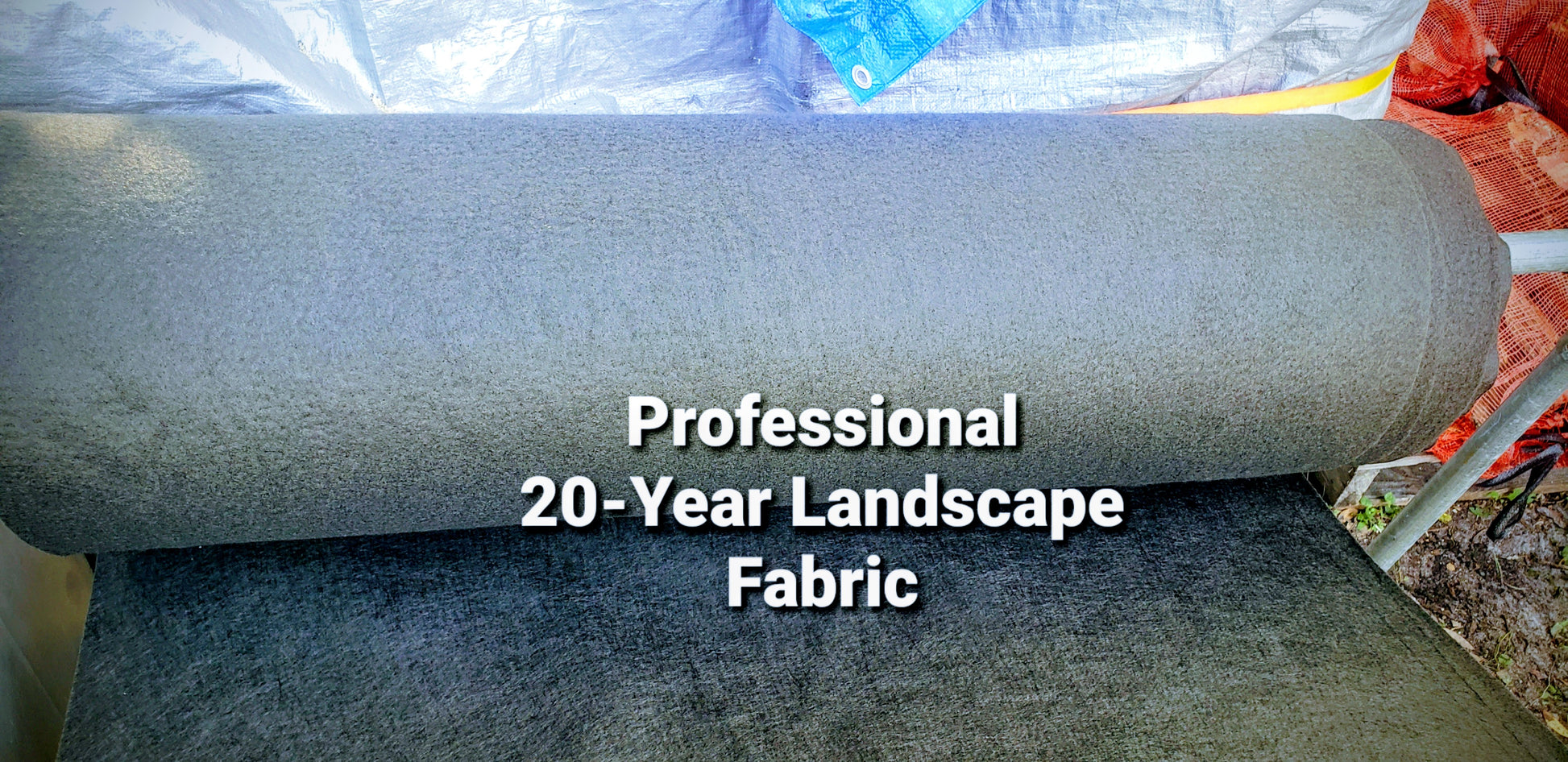 Professional 20-year heavy-duty non-woven landscape fabric roll for weed control